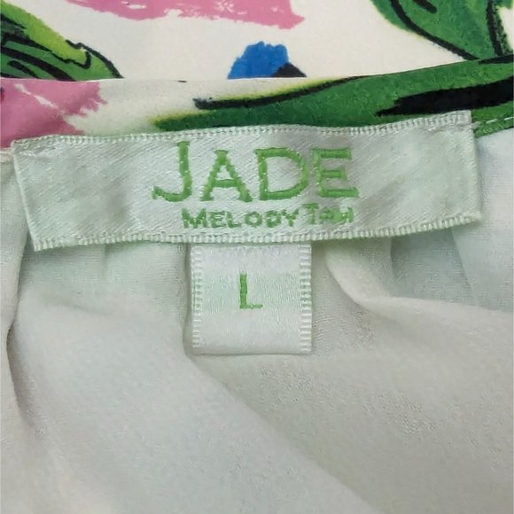 Vibrant Floral Women's Blouse - Picture 6 of 10